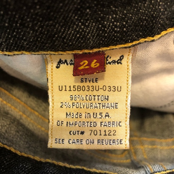 7 FOR ALL MANKIND DARK DENIM FLARE 26 - Picture 10 of 14